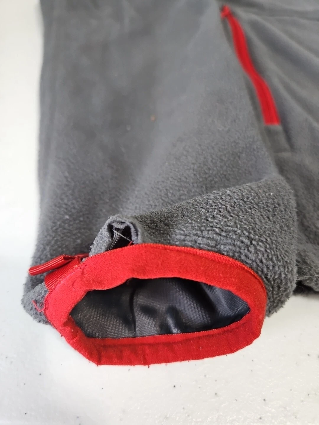 north-face full zip fleece pockets jacket