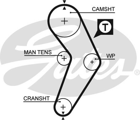 Gates 5192XS Timing Belt - Image 4