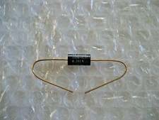 1 x NOS 8.8K Ohms Cinema Eng. 1/6 W. Noninductive Wirewound Resistor Gold Leads