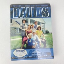 Dallas The Complete Seasons 1 and 2 DVD JR Ewing Larry Hagman Sealed