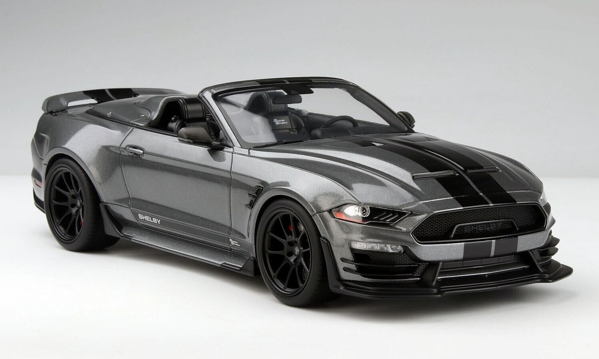 1/18 Shelby Super Snake Speedster 2021 Conv Gray Model By Gt 1/18 Shelby Super Snake Speedster 2021 Conv Gray Model By Gt