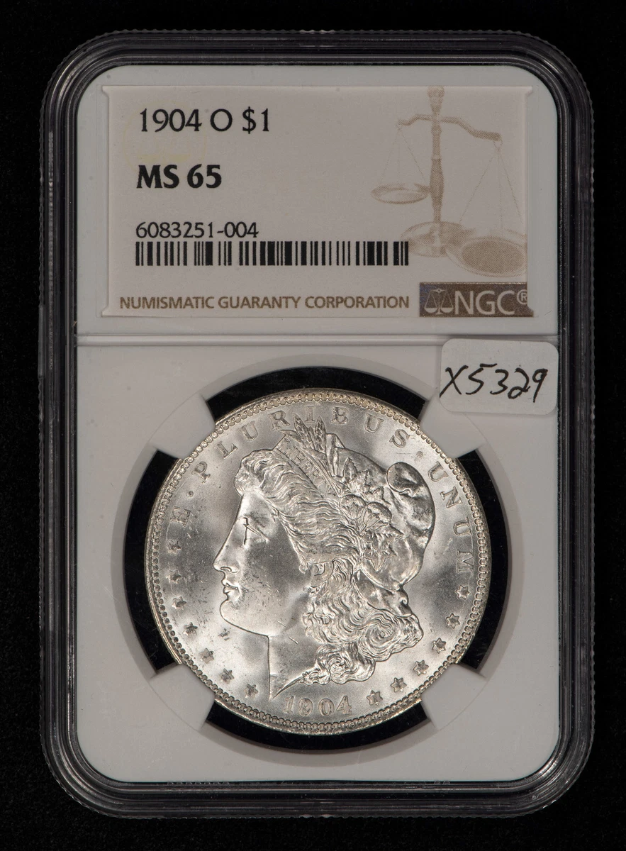 1904 Year Grade MS 65 Morgan Dollars (1878-1921) for sale | eBay