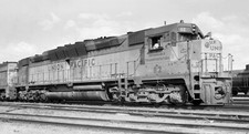 Union Pacific EMD DD35A 82 at Cheyenne, Wyoming Jun 1969 5 x 7 Photo