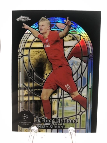 2022-23 Topps Chrome Merlin Grail Erling Haaland #3 SSP Rare Only 100 Printed