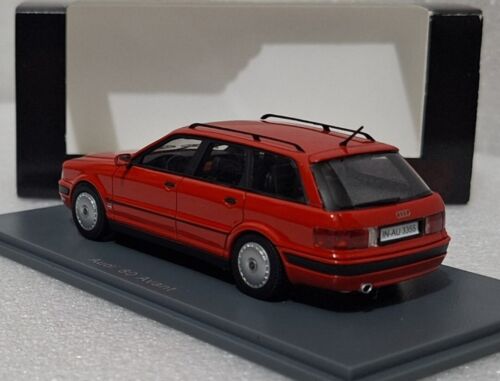WOW Audi 80 (B4) Avant 1993 Red 1:43 Neo NEO43355 EXTREMELY RARE!! (3) - Picture 5 of 17