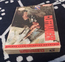 Cliffhanger NES CIB Nintendo Entertainment System Complete Game In Box