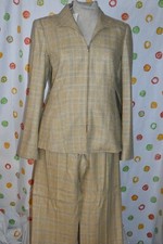 CARLISLE Women s 2 pc Suit Daffodil PANT w ECCOCI SUNFLOWER JACKET NWT 500