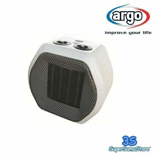 Termoventilatori bianchi Argo con timer