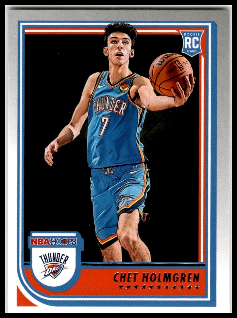 2022 Hoops #232 Chet Holmgren Rookie