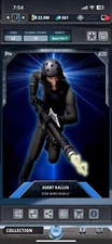 Topps Star Wars Digital Card Trader Tier 9 - Laser Burst Blue Agent Kallus - S3
