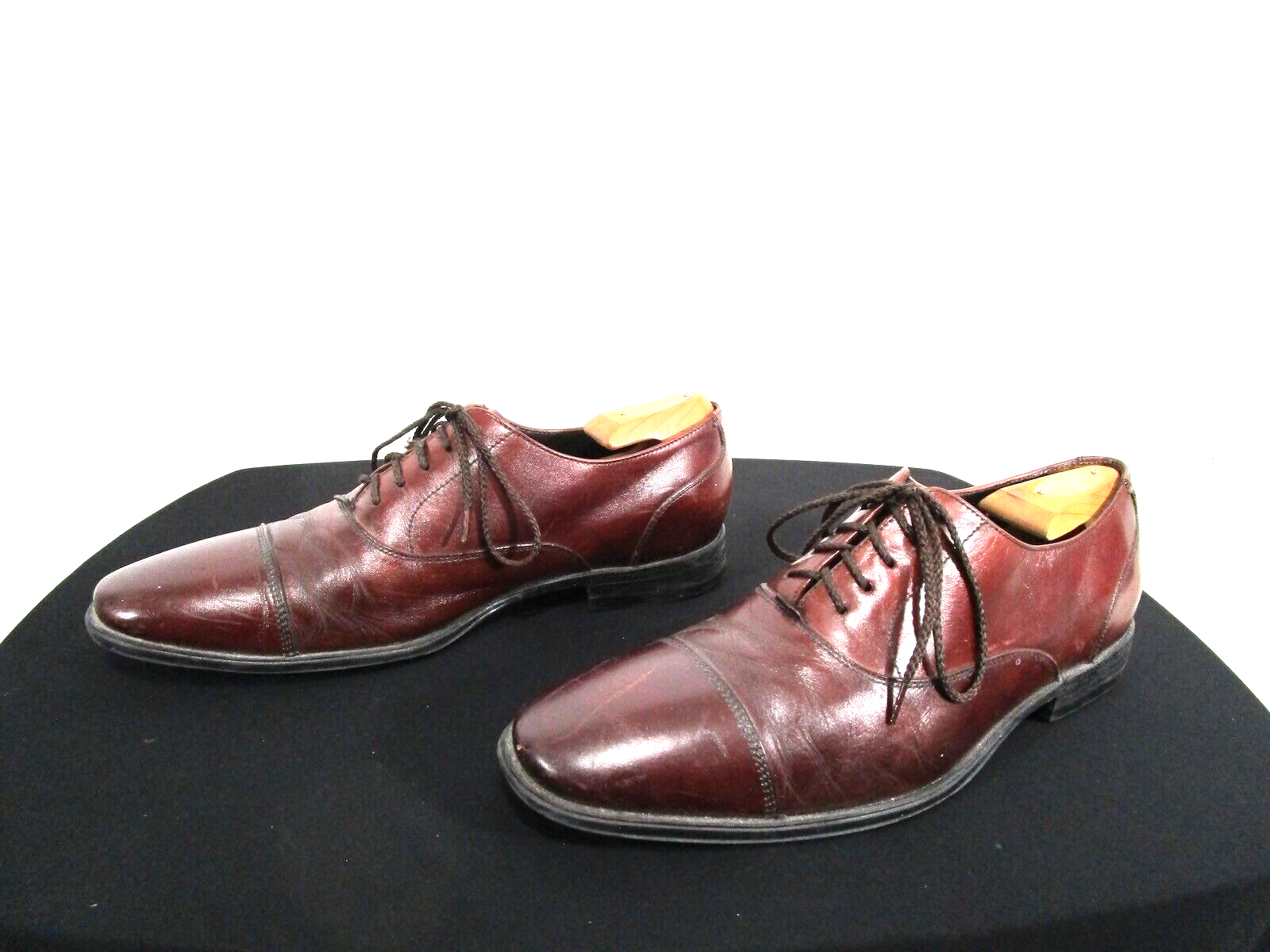 SAOLA Scarpe eleganti Oxford Cole Haan NikeAir in pelle marrone punta a cappuccio uomo 10 5 M