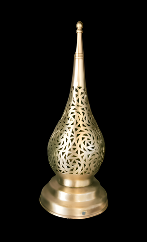 2 Lampe de table marocain en laiton fait main - Picture 3 of 4