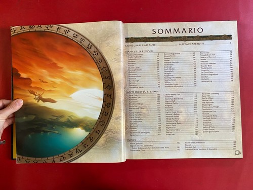 WORLD OF WARCRAFT - ATLANTE Ed. Multiplayer (2006) Libro Mappe Fantasy NUOVO !!! - Foto 3 di 8
