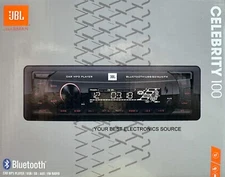 NEW JBL CELEBRITY-100, 1-DIN MP3/FM/USB Digital Media Receiver w/ Bluetooth