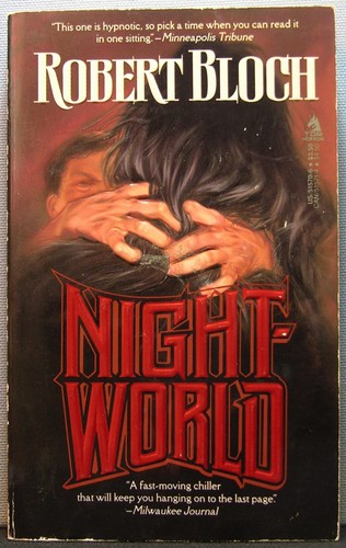 Bloch, Robert - Night-World PB 1st Printing 1986 Good - Picture 1 of 3