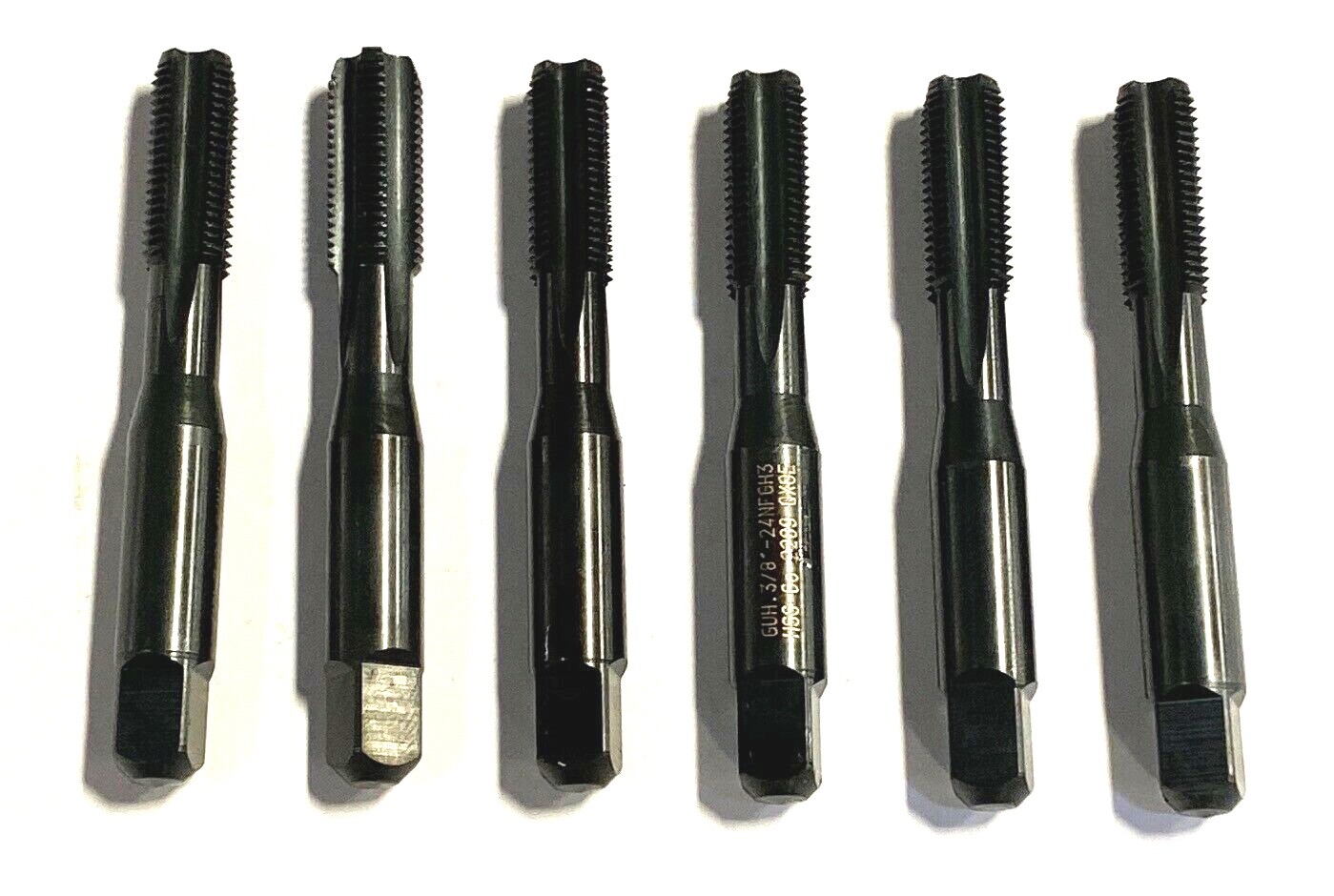 Guhring 3/824 Cobalt Hand Tap Bottoming Taps H3 Made In Germany 6 Pack