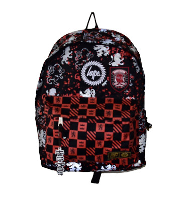 A8 NWT HYPE X HARRY POTTER Gryffindor Black/Red Backpack HYPBTS-054 O/S Harry Potter (Gryfindor) Fashion Backpack – Pyramid  main image 2