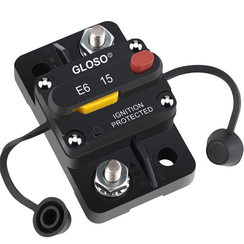 GLOSO E69 Surface Mount Mini T3 Manual Reset Thermal Circuit Breaker - 第 10/15 張圖片
