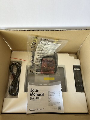 Pioneer Elite  VSX-LX301 7.2 AV Receiver  Brand New In Box