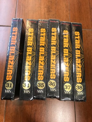 Star Blazers VHS  vol.  14 to 26  Episodes 31, 34-38 The Comet Empire Sealed