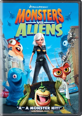 Monsters Vs Aliens (DVD, Widescreen, Animation/Children, 2009) | eBay