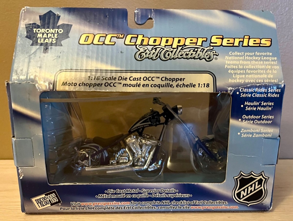 OCC Chopper Series Ertl Collectibles NHL Toronto Maple Leafs 1:18