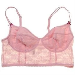 Sujetador corto BCBGeneration PARFAIT PINK Sally Count On Me, grande de EE. UU. Foto 4 de 4