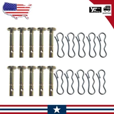 10PACK 738-04124A Shear Pins&Cotter Pins Fits MTD Cub Cadet Craftsman Snowblower