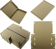 25 x C5 A5 BOX FOR BOOK PHOTOS DOCUMENTS CARDS CRAFT SHIPPING MAIL LARGE LETTER