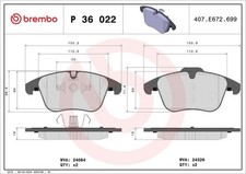 P36022 Brembo Pads Fits Daimler Jaguar Mg C2C039929