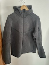 Nike Sportswear Tech Fleece Jacket Windrunner Black Heather Small HV0949 032