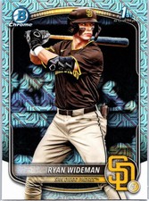 2025 Bowman Draft #BDC-190 Ryan Wideman Chrome Mojo Refractor