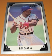 1991 Leaf - Ron Gant #129