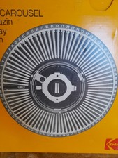 Kodak carousel Slide tray. Used Boxed Vintage 35mm Slides Retro