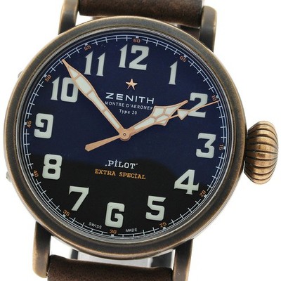 ZENITH Pilot Type 20 Extra Special 29.2430.679 black Dial Automatic Men's_898838