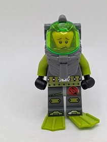 Lego Atlantis Set 8076 Deep Sea Striker Complete Parts & Minifigure No Inst Box