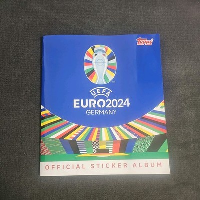 100% Complete Topps Euro 2024 Football Sticker Album With All Rare Gold SP