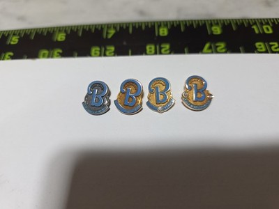 Beechcraft 5 10 15 20 Year Service Award pin Gold Sterling