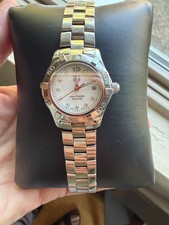 TAG Heuer Aquaracer Women's Watch — Diamond MOP Dial, Original Box, gently worn