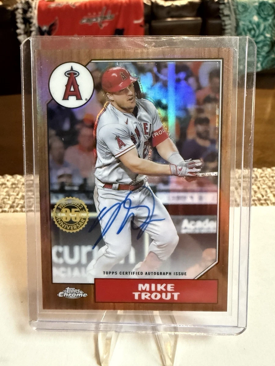 Topps Mike Trout Baseball Sports Trading Cards & Accessories