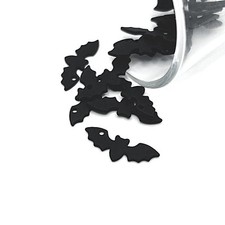 Black Bat Charms, 9x25mm - US Seller