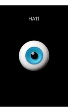 MSD SD doll glass Eyes  D - Basic 14mm Glass Eye HA11 N5-5-1 blue color