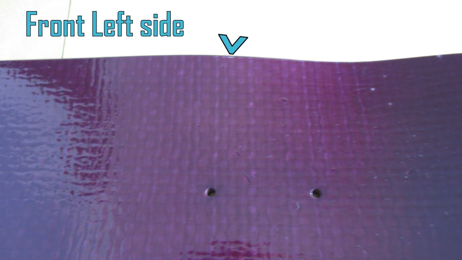 2008 SMA SANTA MONICA AIRLINES 30th Anniv Blackbird FIBERLAM Skateboard Deck NOS