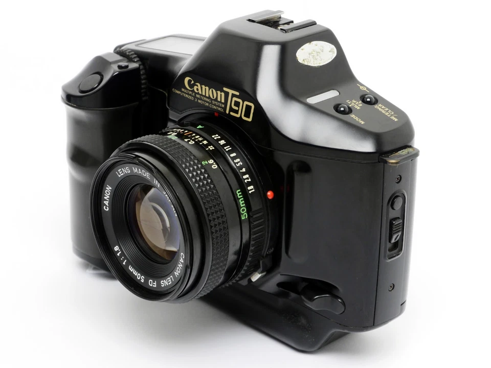 ✮ Canon T90 mit FD 50mm f/1.8  Objektiv #1045965 || vom Händler! - Bild 4 von 4