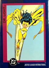 1993 DC Cosmic Teams - #48 - Dr. Light - Justice League International - Skybox-A