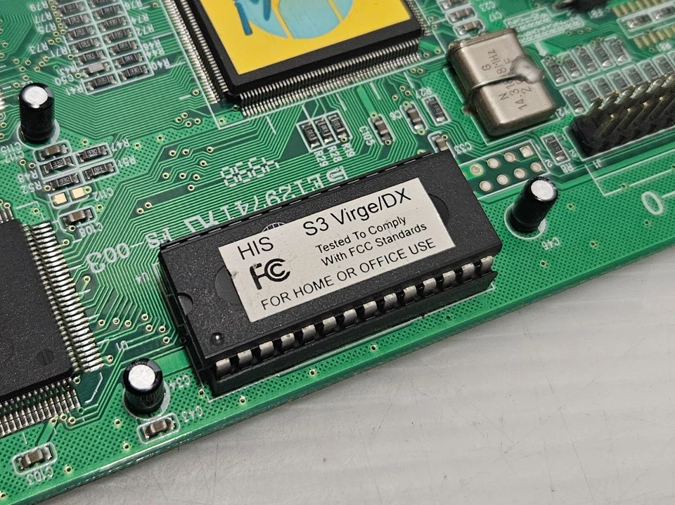 S3 Virge/DX, 86C375, VRAM 4MB, PCI, VGA, Octek 94V-0, WORKING CARD - image 3 of 4