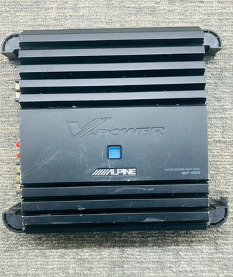 Alpine MRP-M500 V-Power 500W Monoblock Class D Subwoofer Car Amplifier 4535093
