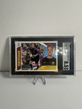 SGC Grading 8.5 Ter Stegen Bareclona Panini 1 trading card