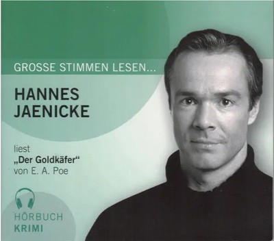 CD Hannes Jaenicke Liest Edgar Allan Poe Der Goldkäfer DIGIPAK Tandem Verlag