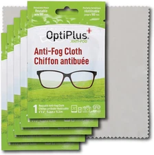 anti Fog Cloth for Eyeglasses, Goggles, and Shields | Premium Reusable Anti-Fog 